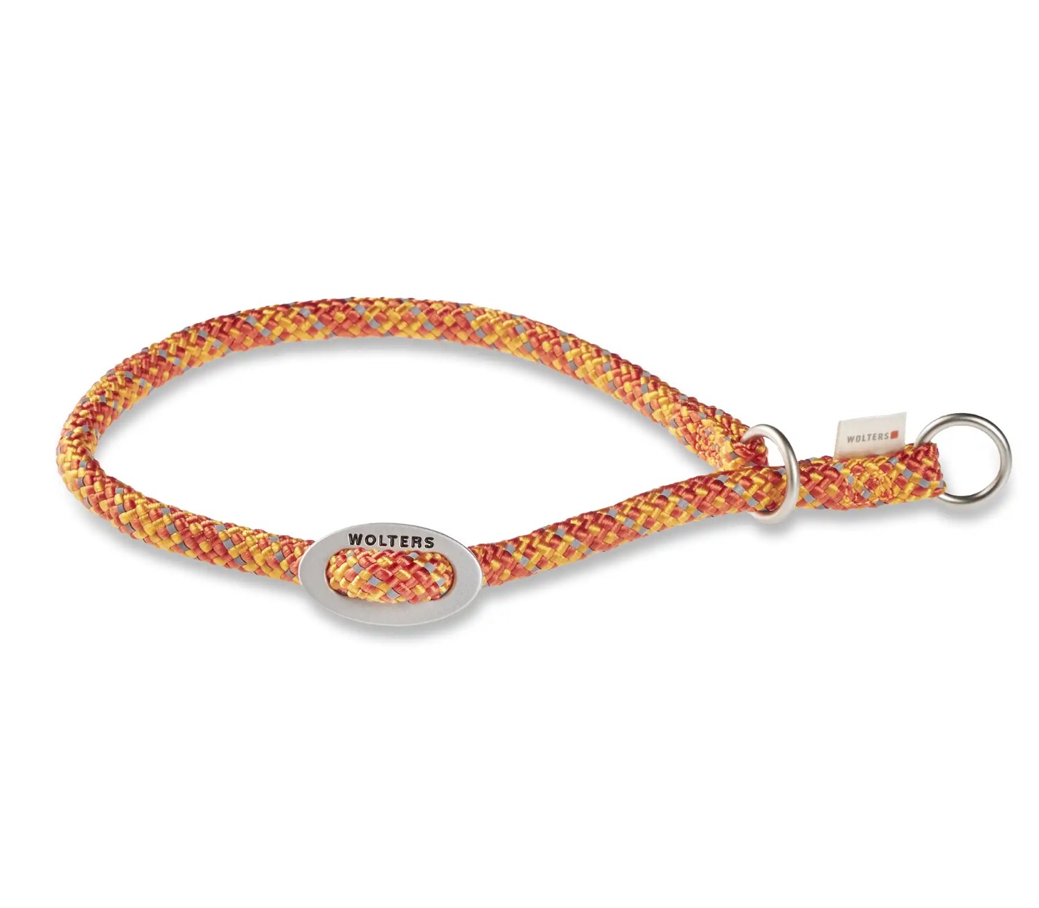 Wolters Everest-Tauprogramm Schlupfhalsband Rotorange-Orange | Hundehalsband mit Reflektor Streifen | Gr. 30