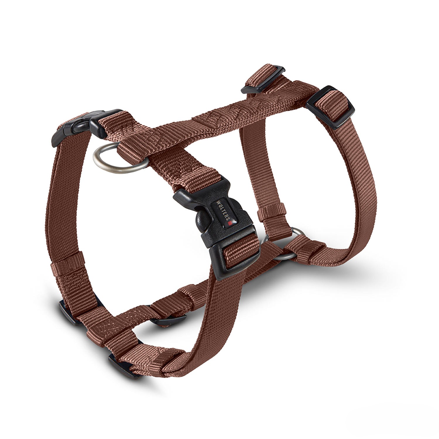 WOLTERS Professional Hundegeschirr | verstellbares Nylon-Geschirr für Hunde | Tabac - Gr. XS  (Brustumfang 25-35 cm, Breite 10 mm)