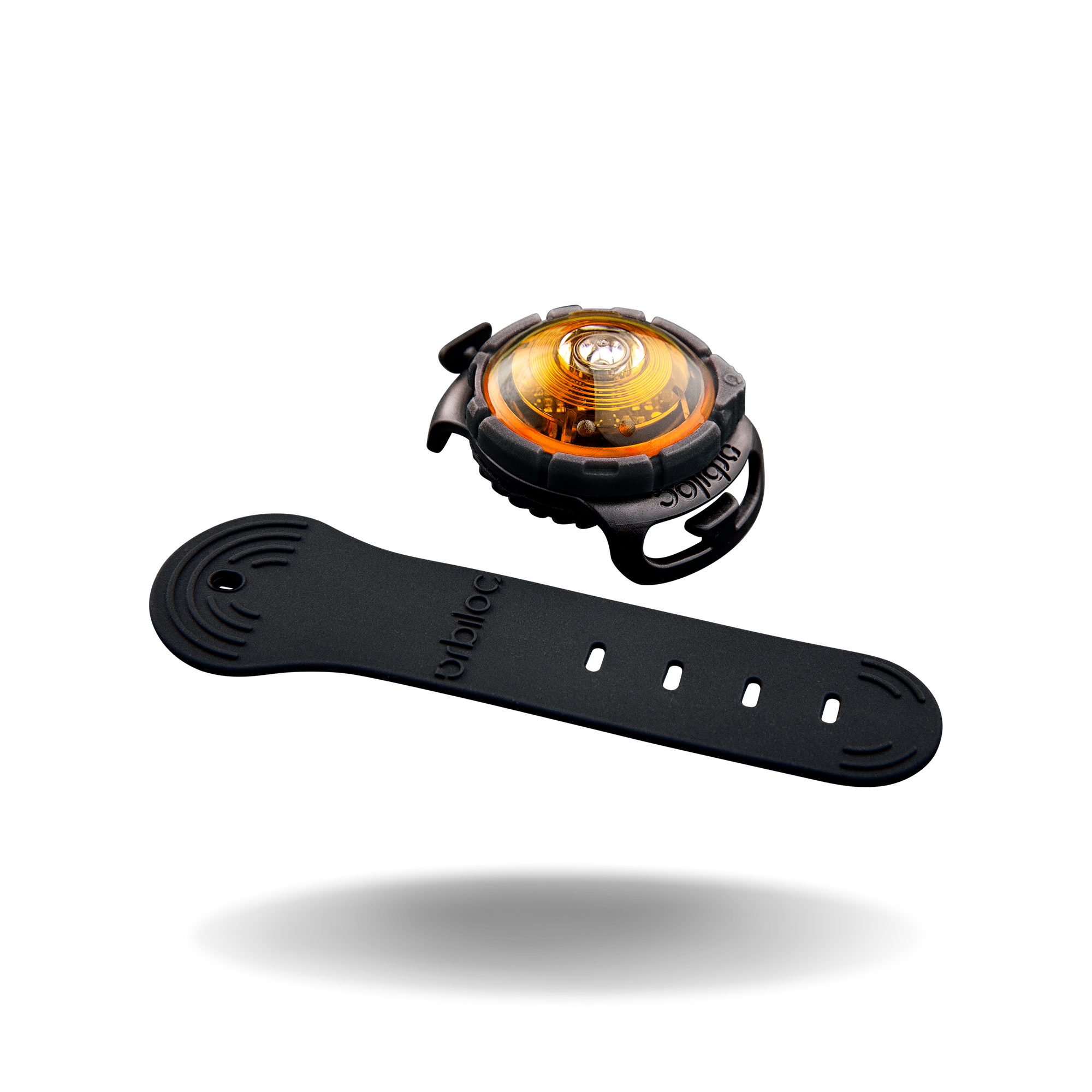 Orbiloc Safety Light | Dog Dual Yellow | Premium-Sicherheitslicht für Hunde Gelb