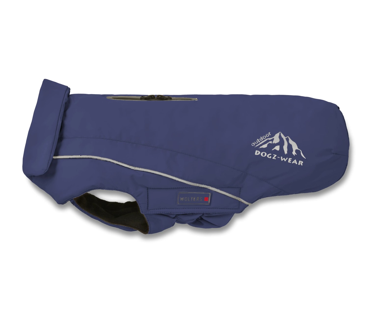 Wolters Wolters Skijacke Dogz-Wear | Wintermantel für Hunde | Farbe Dunkelblau | Größe 28 (Rückenlänge 27 - 29 cm)
