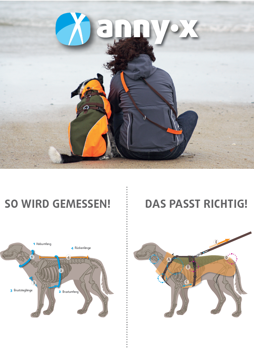 Anny-X Mantelgeschirr Fun Oliv-Oliv | Geschirr & Regenschutz in einem | Größe L (Rückenlänge 68 cm)