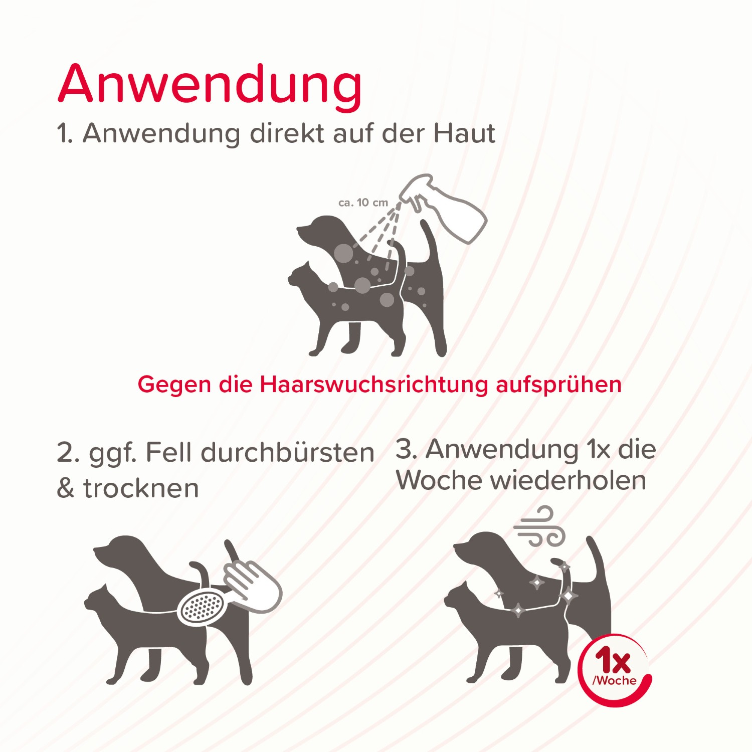 Beaphar VETOplus Zecken- und Flohschutz Spray | Repellent gegen Parasiten in der Heimtierumgebung | Zerstäuber 250 ml
