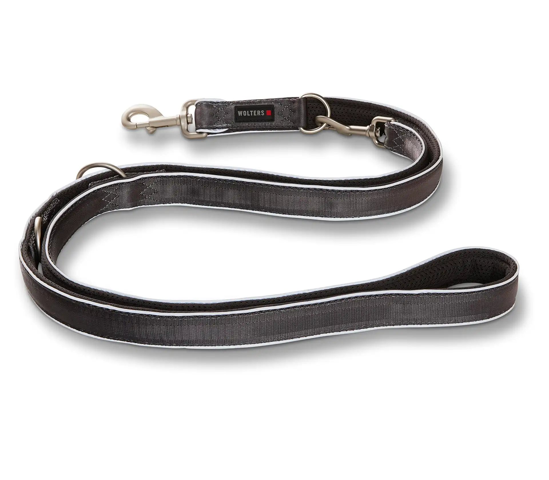 Wolters Active Pro Comfort Führleine | Farbe Anthrazit | Größe XL - 200 cm x 30 mm
