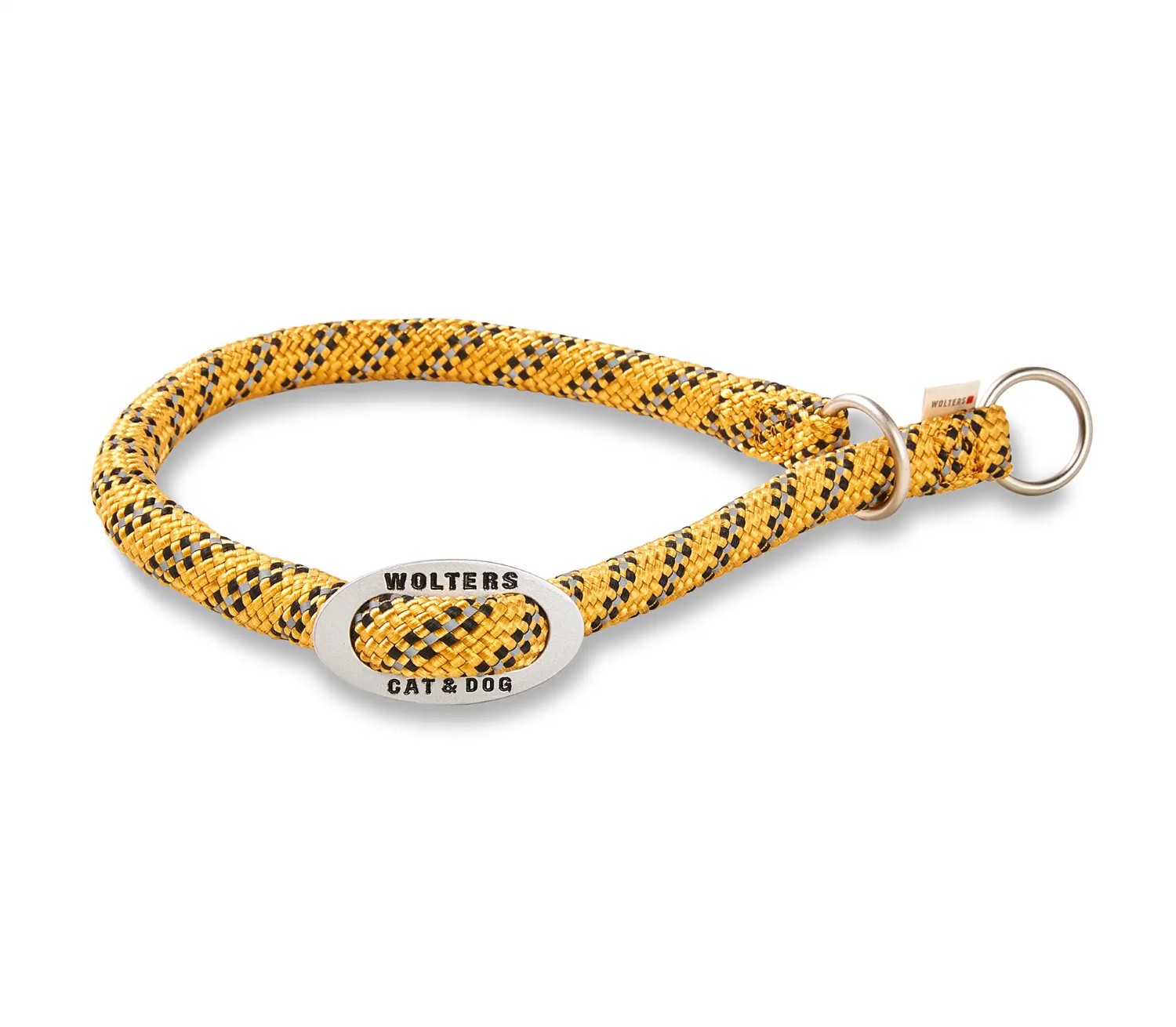 Wolters Everest-Tauprogramm Schlupfhalsband Currygelb | Hundehalsband mit Reflektor Streifen | Gr. 30