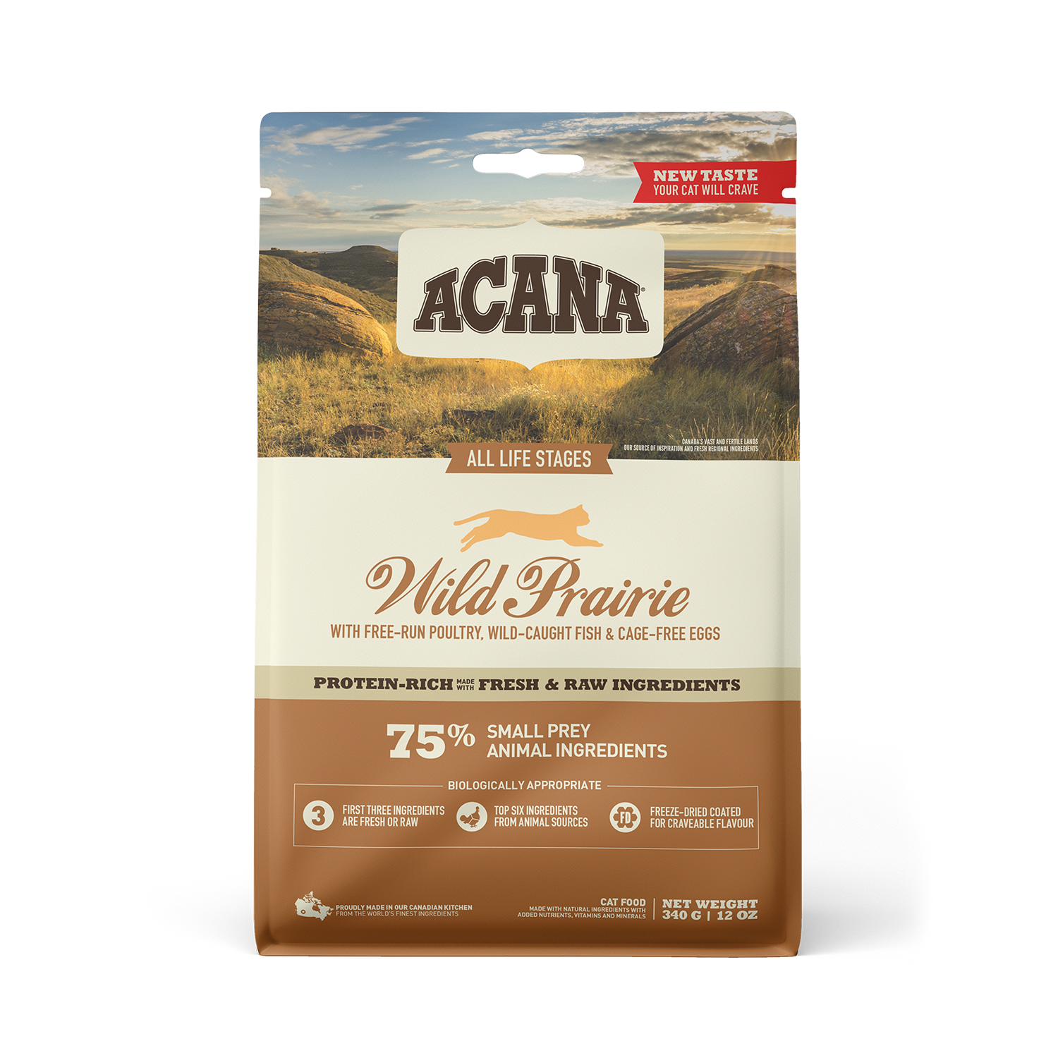 ACANA™ Cat Wild Prairie | in verschiedenen Größen | mit 75% Fisch- und Fleischanteil 