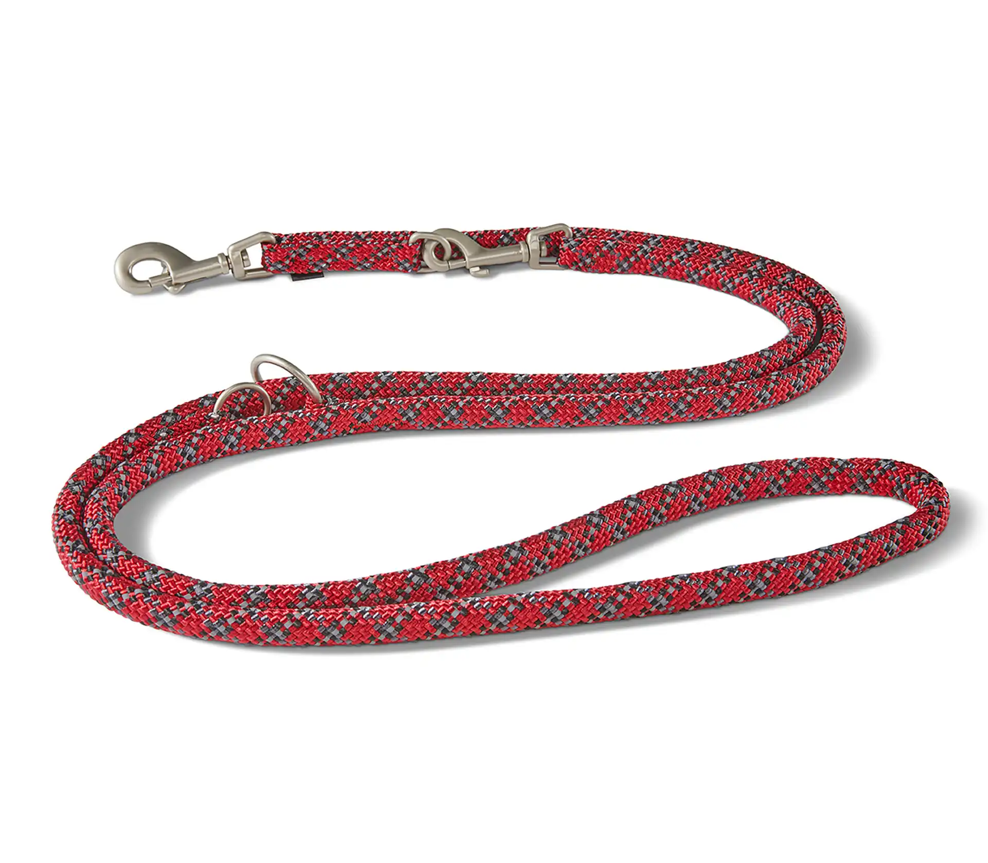 Wolters Everest-Tauprogramm Führleine | Rot-Schwarz | Länge 200 cm x 0,9 cm