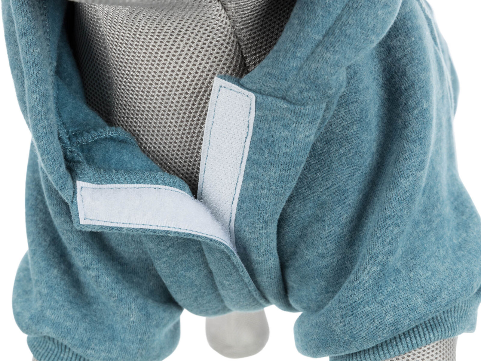 Trixie Hundepulli BE NORDIC Hoodie Flensburg | Hundepullover mit Kapuze | Farbe Petrol - Gr. XS 27 cm Rückenlänge