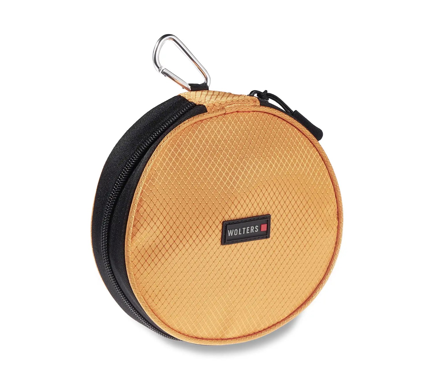 Wolters Reisenapf Travel Duo | faltbarer Doppelnapf für unterwegs Ø 15 cm | Orange