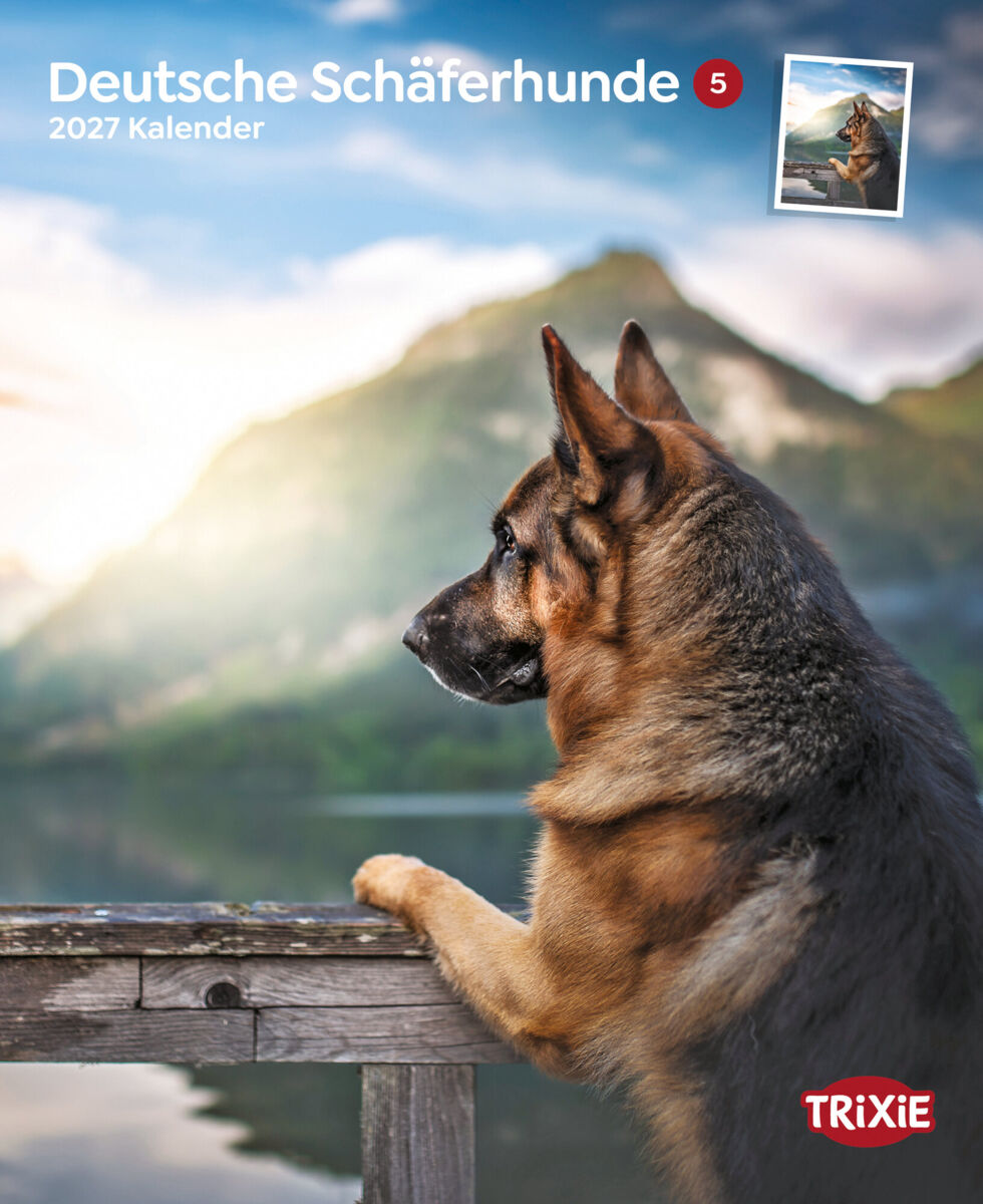 Trixie Motivkalender 2027 | Jahreskalender mit verschiedenen Motive und Themen |  Kalender Deutsche Schäferhunde
