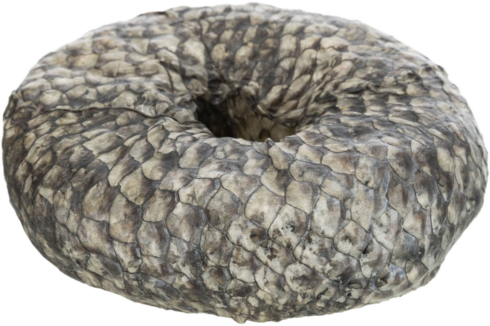 Trixie Hundesnack Ring mit Weißfisch | Rinderhaut mit Fisch ummantelt | Ø 10 cm - 110 g