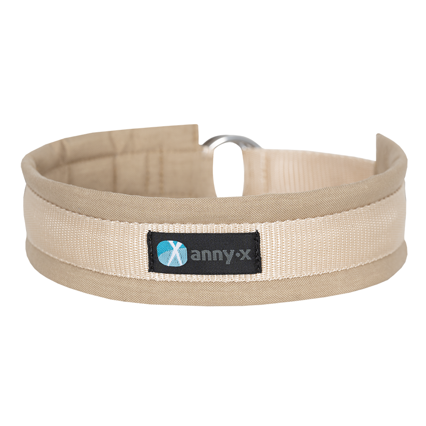 Anny·x Zugstopphalsband Fun Schneeball | Bequemer Sitz ohne Schliessen | Größe 2 (27-33 cm)