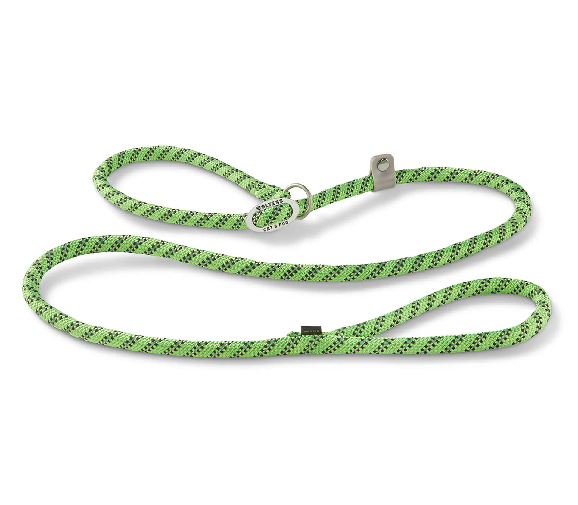 Wolters Everest-Tauprogramm Moxonleine | Lime-Schwarz | Länge 180 cm x 0,9 cm