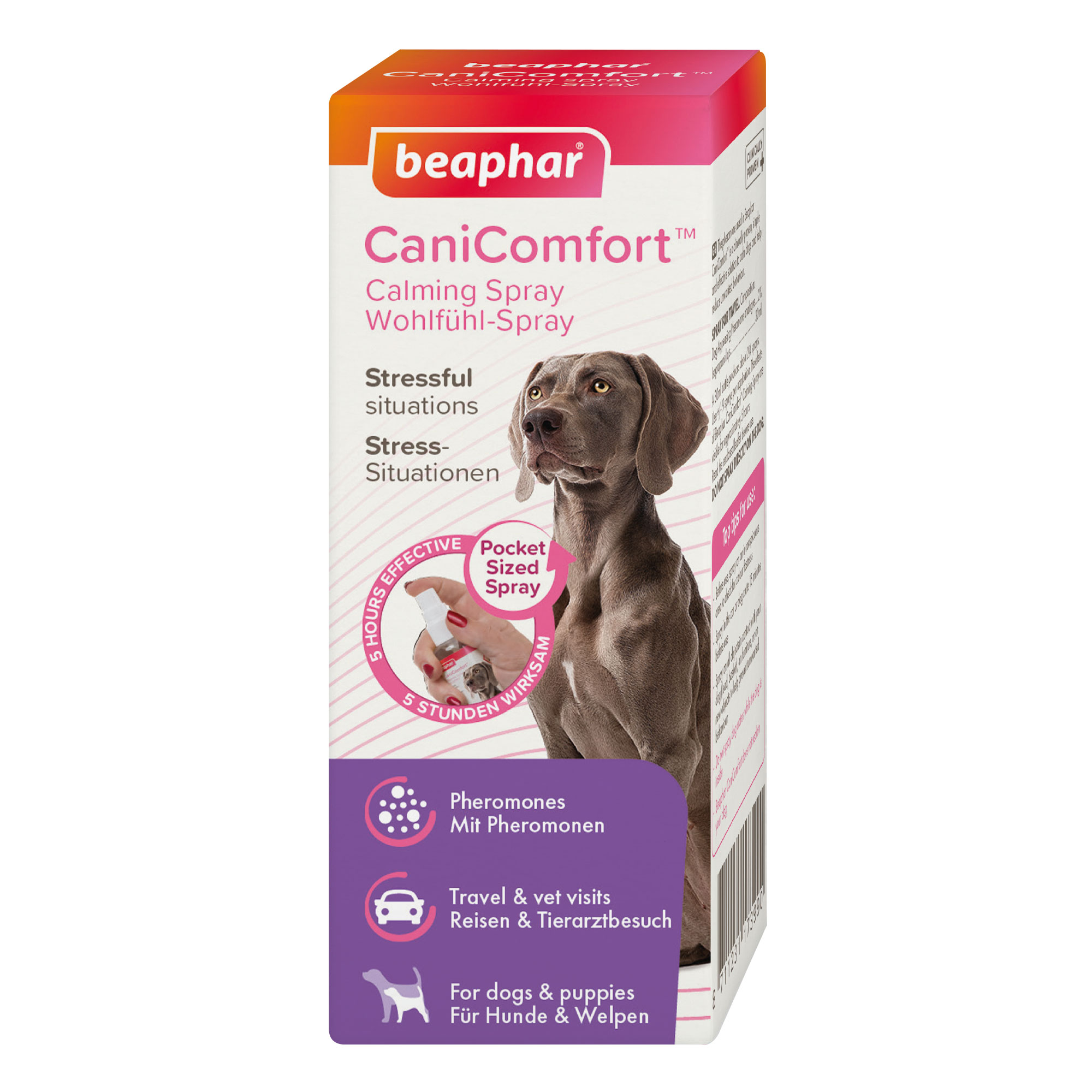 Beaphar CaniComfort® Wohlfühl-Spray | Wohlbefinden für den Hund | 30 ml & 60 ml