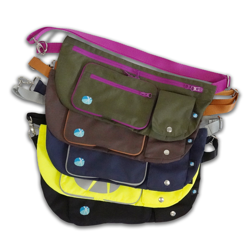 ANNYX Skewbag | Praktische Gassi- und Freizeittasche mit abnehmbarer Leckerchentasche