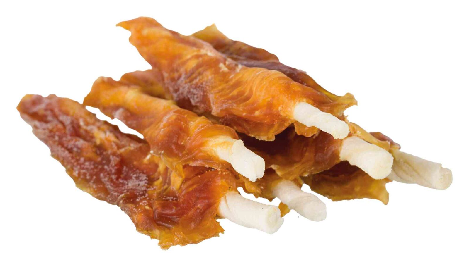 Trixie Hundesnack  PREMIO Chicken Flag | Kauartikel Rinderhaut-Kaurollen mit Hühnerbrust | 20–30 g
