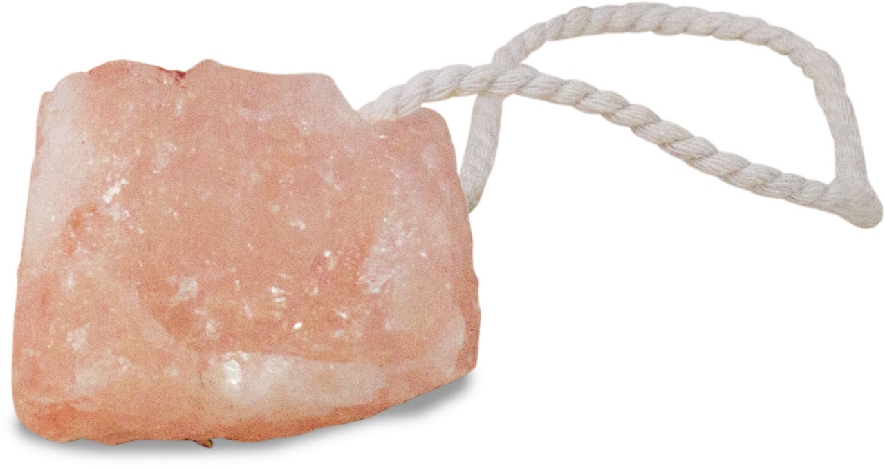 JR FARM Salzleckstein Region Himalaya 80 g – natürliche Mineralstoffergänzung für Nager
