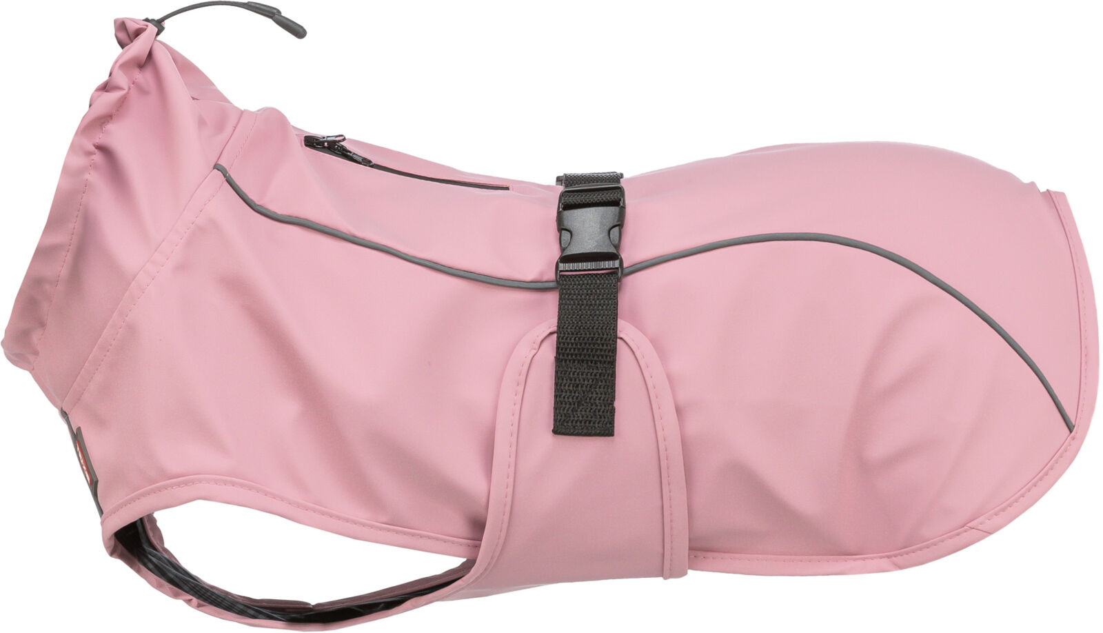 TRIXIE Regenmantel Vimy | Friesennerz für Hunde – Schutz vor Wind und Regen | Farbe Pink - Gr. S 40 cm Rückenlänge