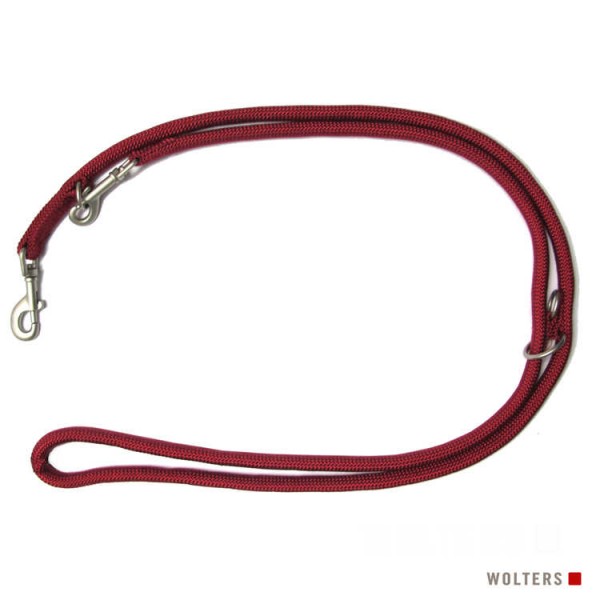 Wolters K2-Tauprogramm Führleine | Rot | Länge 200 cm x 0,9 cm
