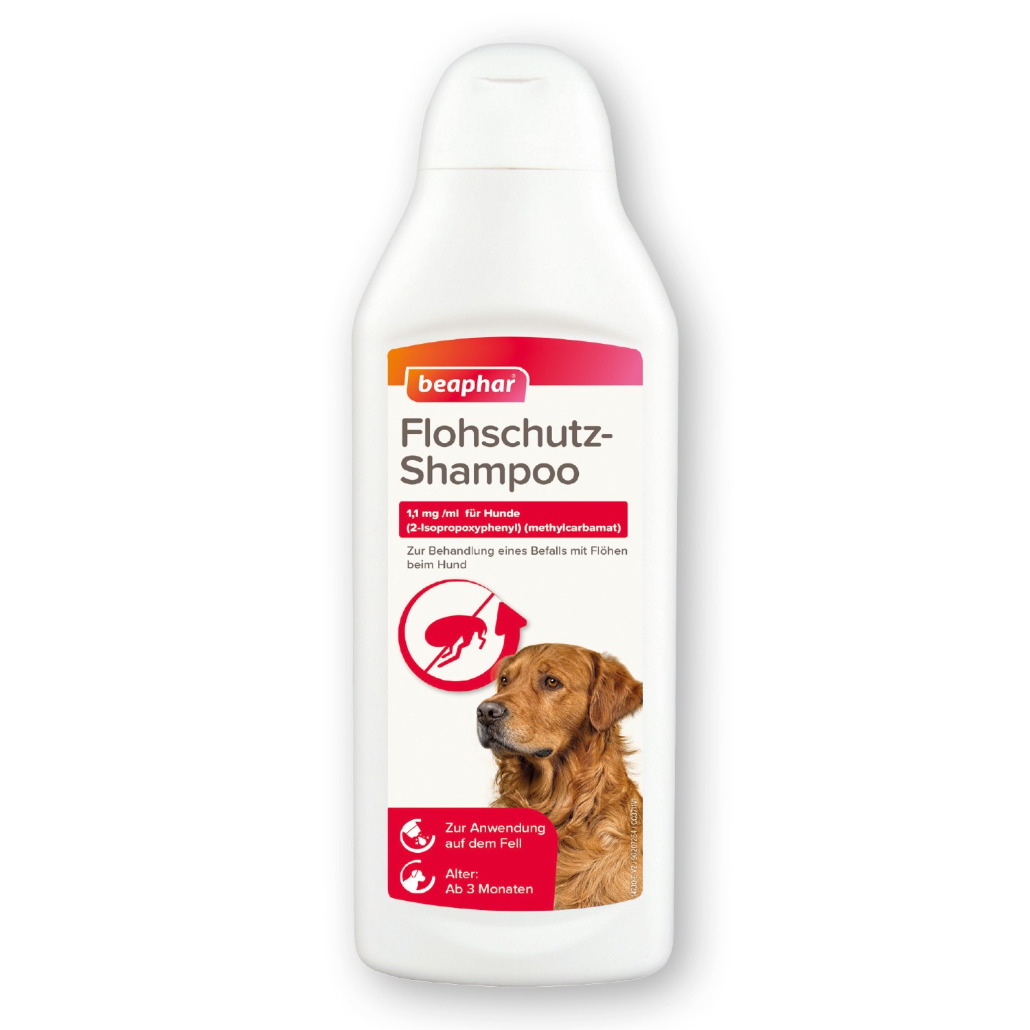 Beaphar Flohschutz-Shampoo | Soforthilfe gegen Flöhe für Hunde und Katzen | Flasche 250 ml