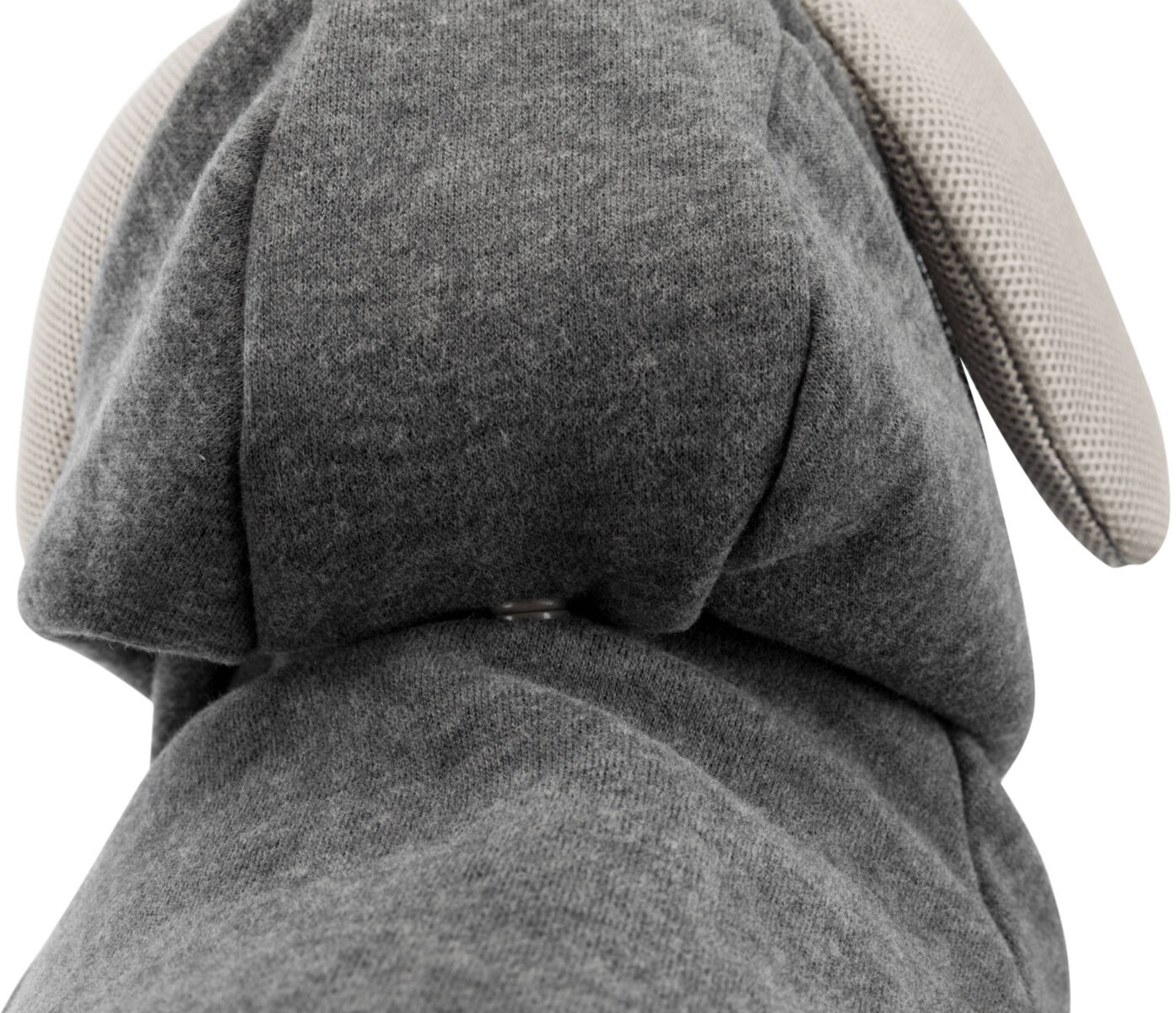 Trixie Hundepulli BE NORDIC Hoodie Flensburg | Hundepullover mit Kapuze | Farbe Grau - Gr. M 50 cm Rückenlänge