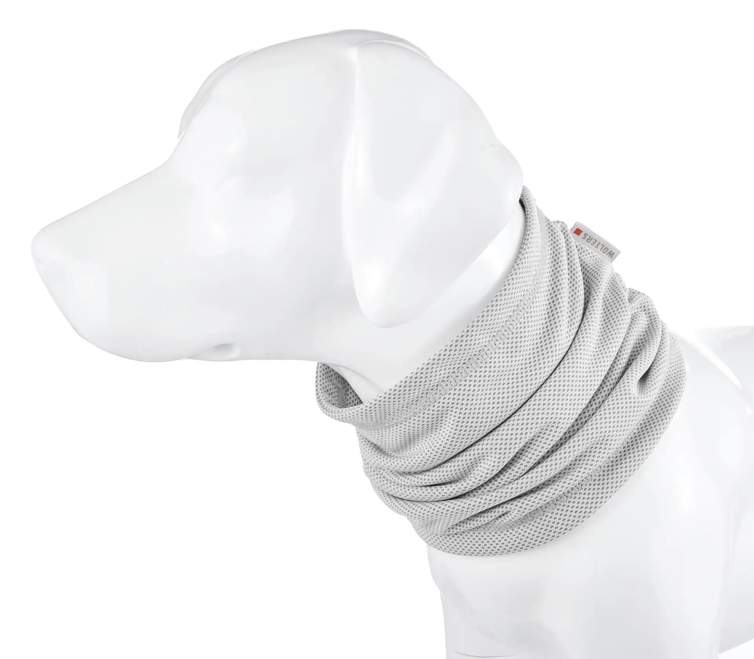 WOLTERS watchout Kühlschal für Hunde | Angenehme Abkühlung für heiße Sommertage | Größe S Ø 40 cm x 20 cm