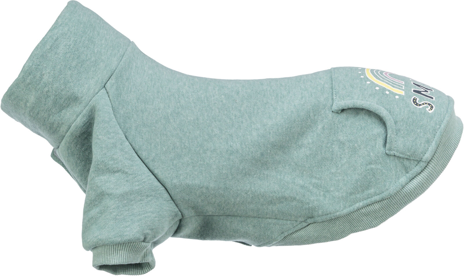 TRIXIE Sweatshirt Littleton | Hundepullover – Kuscheliger Hoodie für deinen Vierbeiner | Farbe Mint