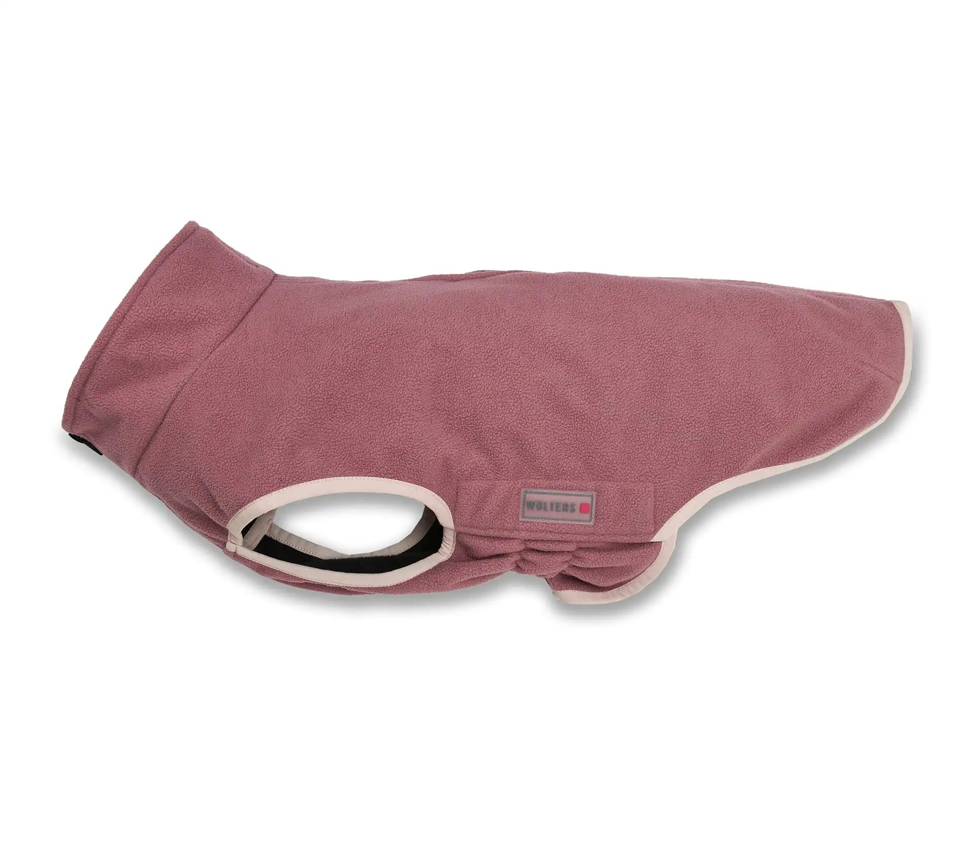 Wolters Fleecejacke Casual Dunkelrose | Hundebekleidung für jedes Wetter | Hundejacke Größe 22 (Rückenlänge 22 - 24 cm)