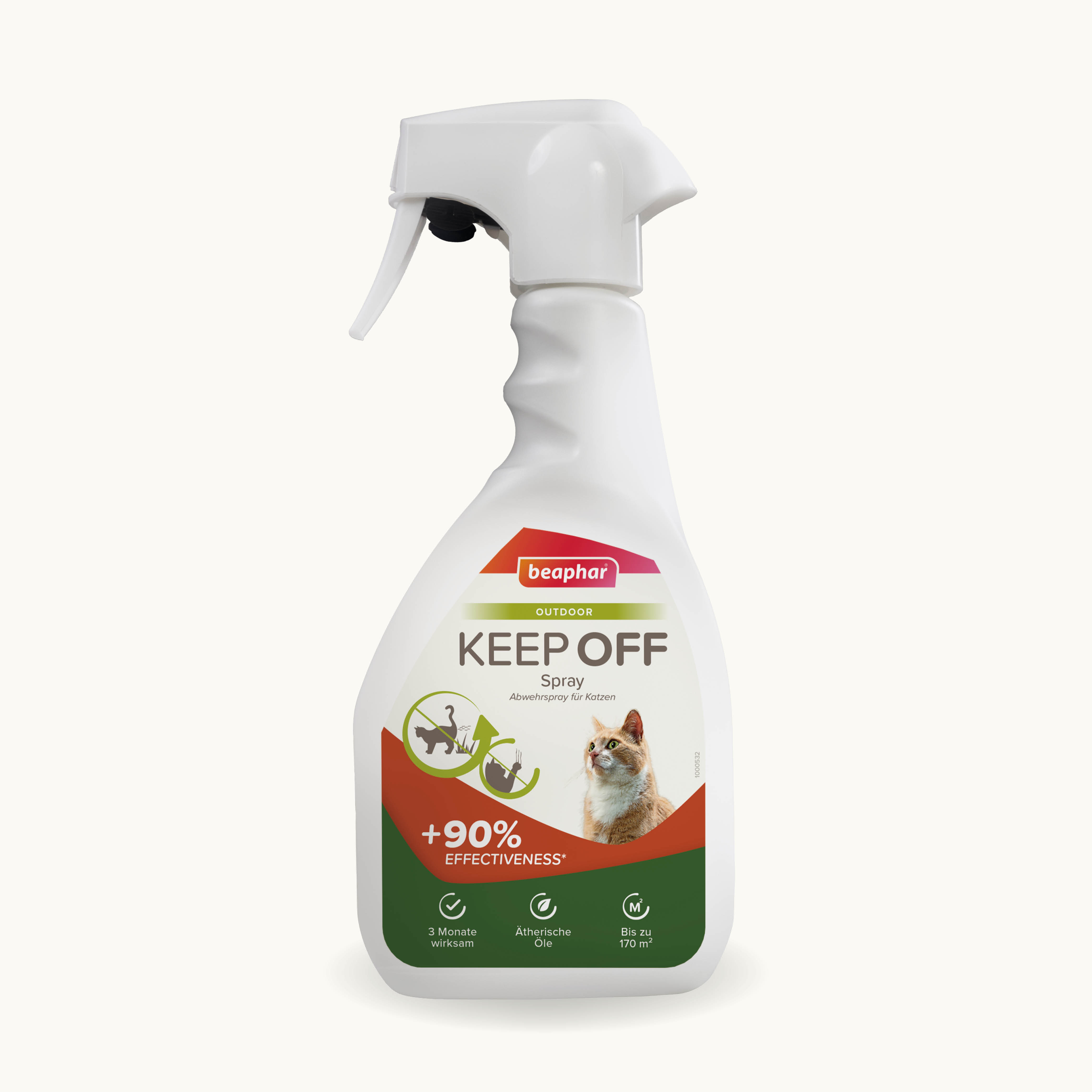 Beaphar Abwehrspray KEEP OFF für Katzen | Schutzspray vor Markierungen | Pumpspray 500ml