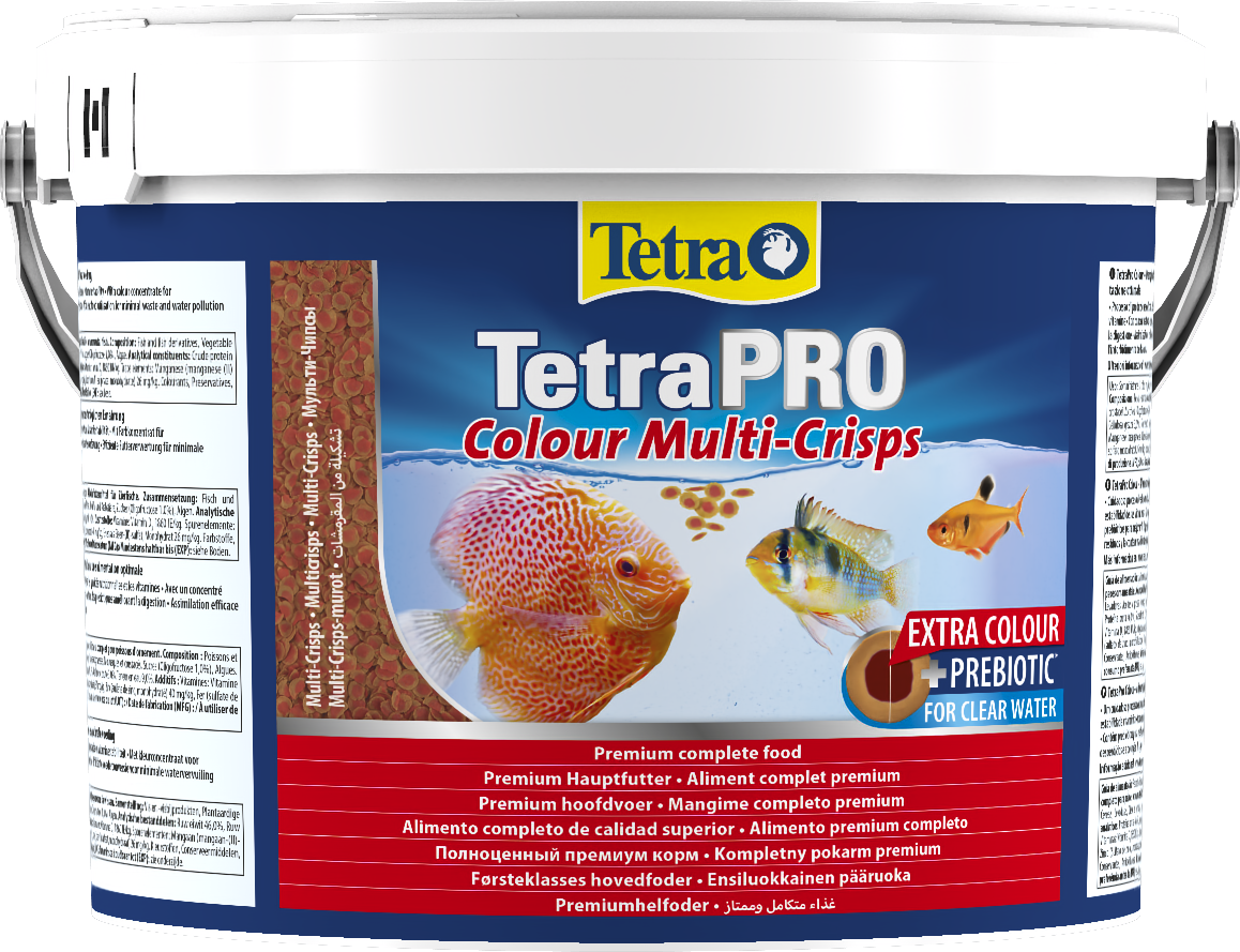 Tetra PRO Colour Multi-Crisps | Alleinfuttermittel für Zierfische |