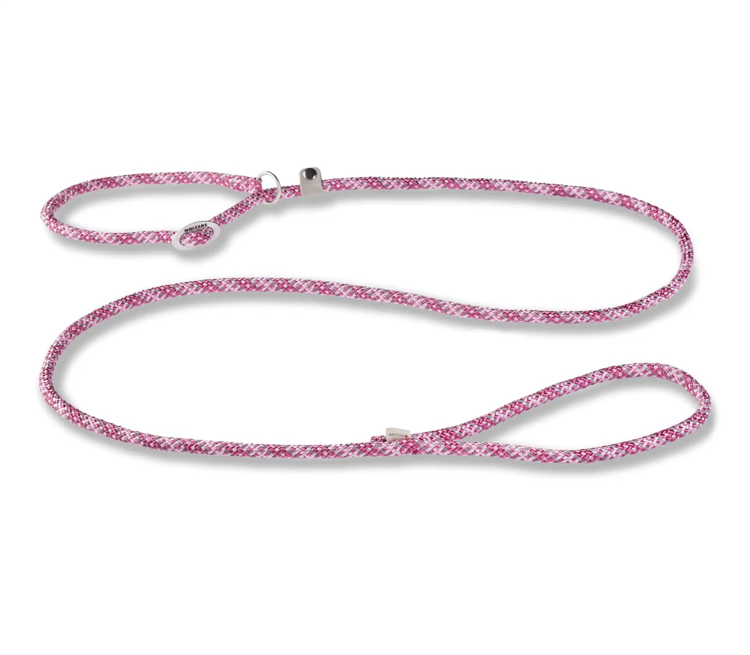 Wolters Everest-Tauprogramm Moxonleine | Führleine & Schlupfhalsband Kombination | Magenta-Rosa Breite 9 mm