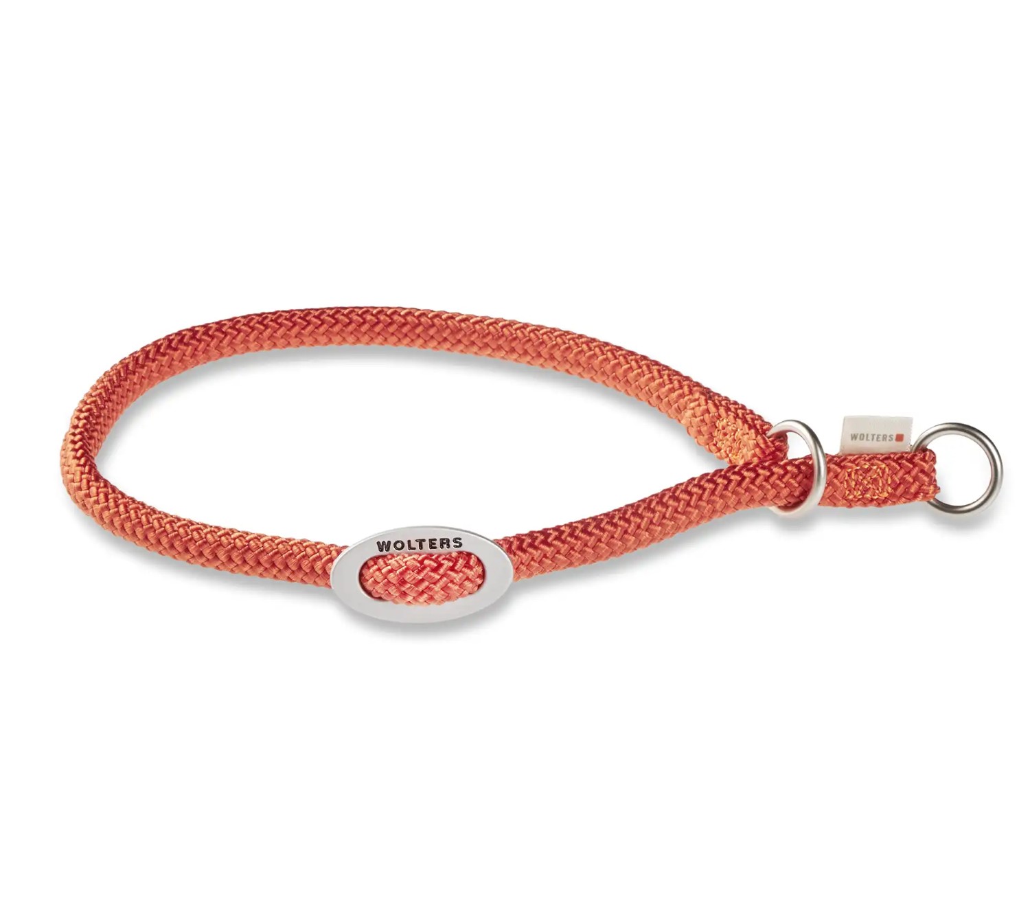 Wolters K2-Tauprogramm Schlupfhalsband Rotorange | Hundehalsband mit Zugbegrenzung | Gr. 30 (30 cm x 0.9 mm)