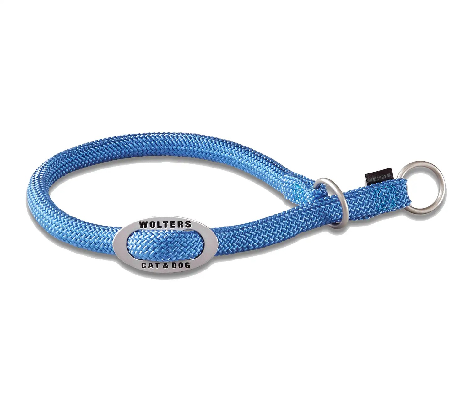 Wolters K2-Tauprogramm Schlupfhalsband Riverside-Blue | Hundehalsband mit Zugbegrenzung | Gr. 30 (30 cm x 0.9 mm)