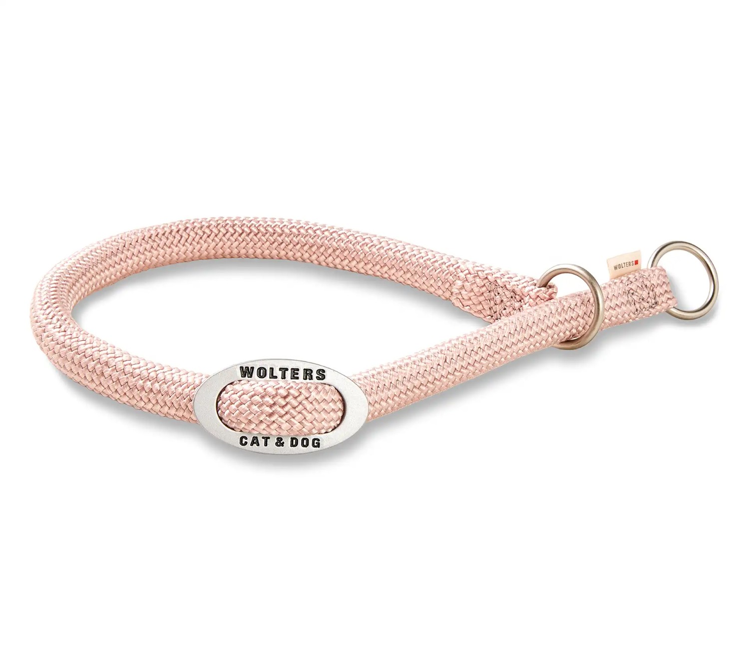 Wolters K2-Tauprogramm Schlupfhalsband Sepia-Rosa | Hundehalsband mit Zugbegrenzung | Gr. 30 (30 cm x 0.9 mm)