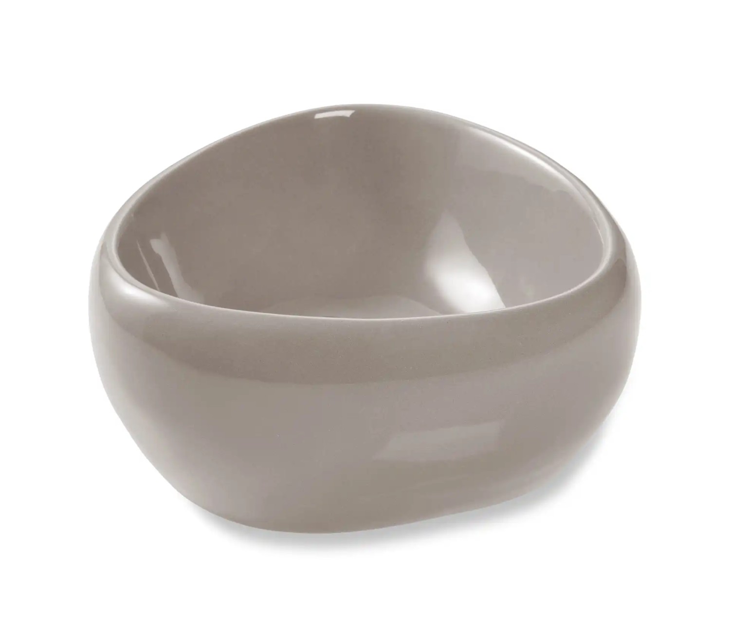 WOLTERS Miyabi Einzelnapf – stilvoller Futter- und Trinknapf aus Stoneware | Gr. S - 0,4 l (15,8 x 15,8 x 7,0 cm)