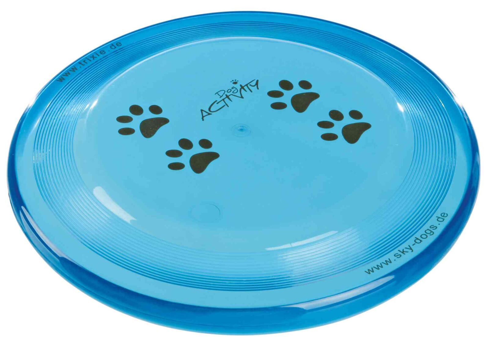 Trixie Dog Disc, Kunststoff Frisbee für Hunde | Frisbee-Spaß für Hund und Halter | Verschiedene Größen