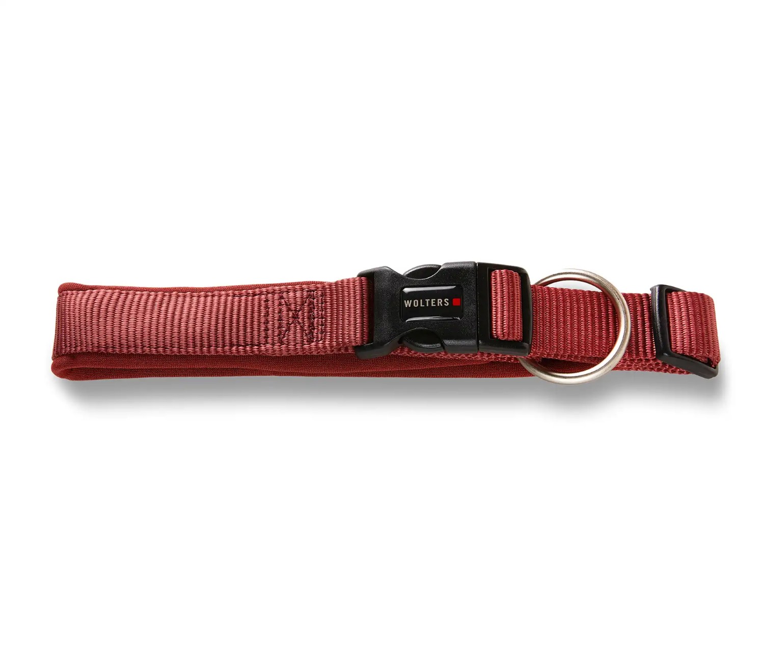 WOLTERS Professional Comfort Hundehalsband Rostrot | Neopren-Polsterung & Schnellverschluss | Gr. 0 (25-28 cm x 15 mm)