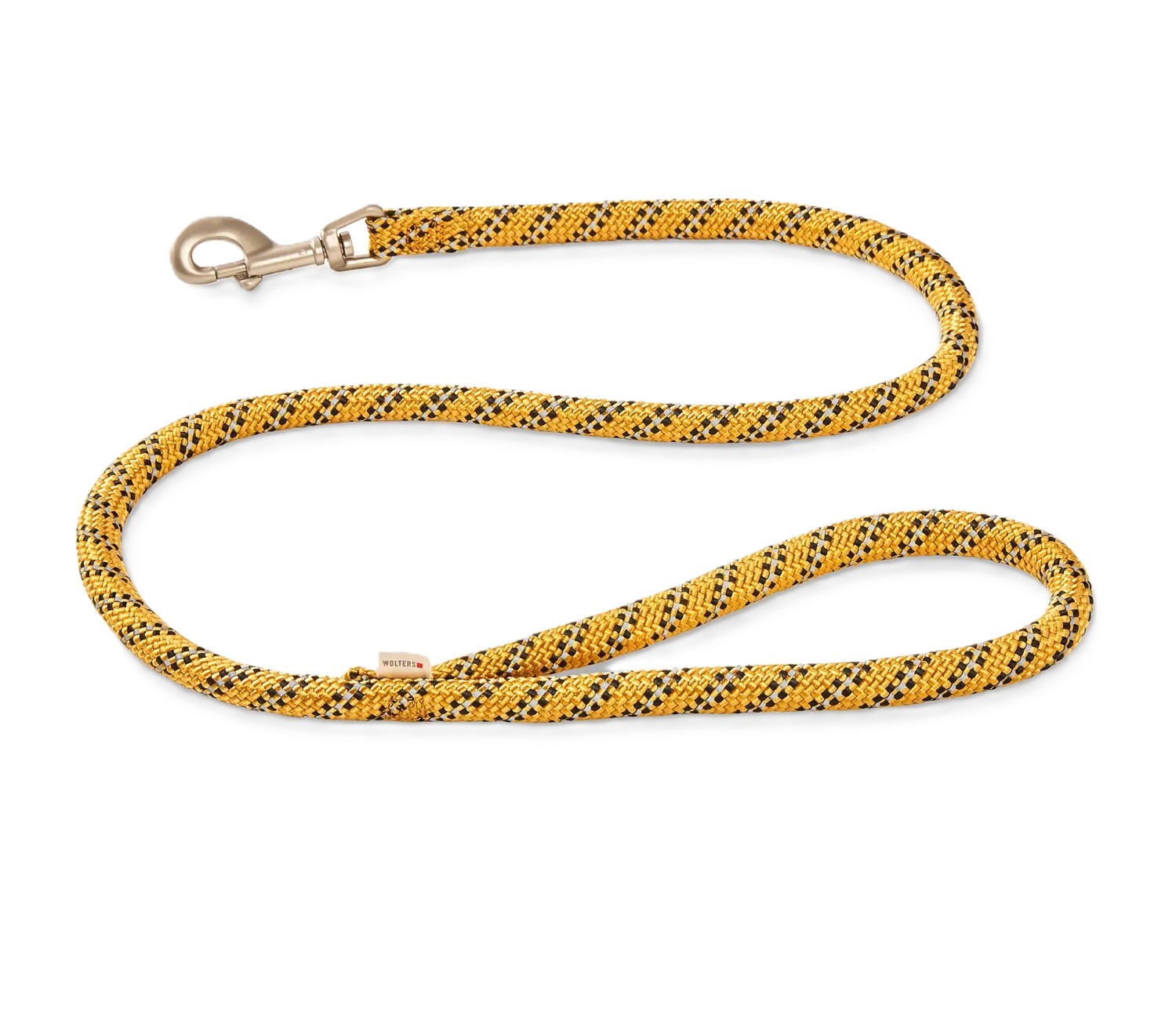 Wolters Everest-Tauprogramm Cityleine Currygelb | robuste & reflektierende Hundeleine | Länge 100 cm x 0,9 cm