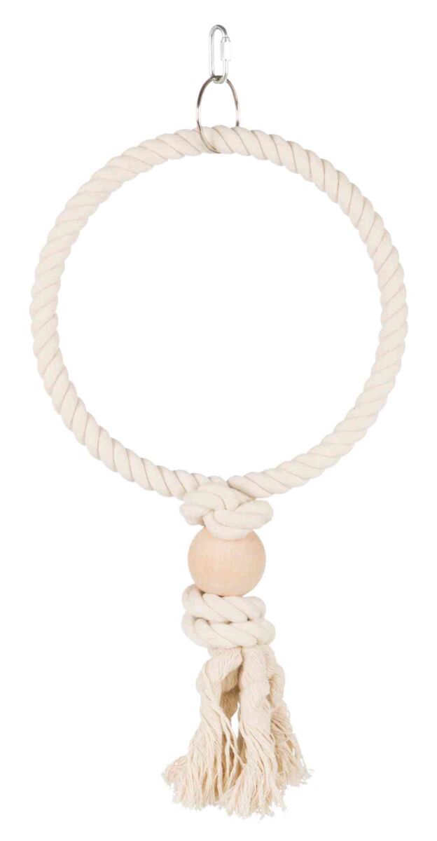 Trixie Tau-Ring  für Sittiche & Papageien | verschieden Größen von Ø 19-25 cm