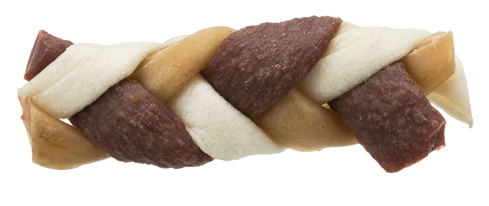 Trixie Hundesnack Braids mit Rind | Kauartikel getrocknete Rinderhaut und Rind 