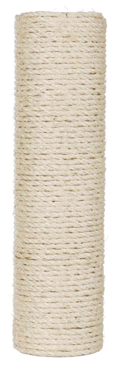 TRIXIE Ersatz-Stamm  | Stamm für Kratzbäume mit Sisal Kordel ummantelt | Ø 11 cm x 30 cm | Gewinde M11