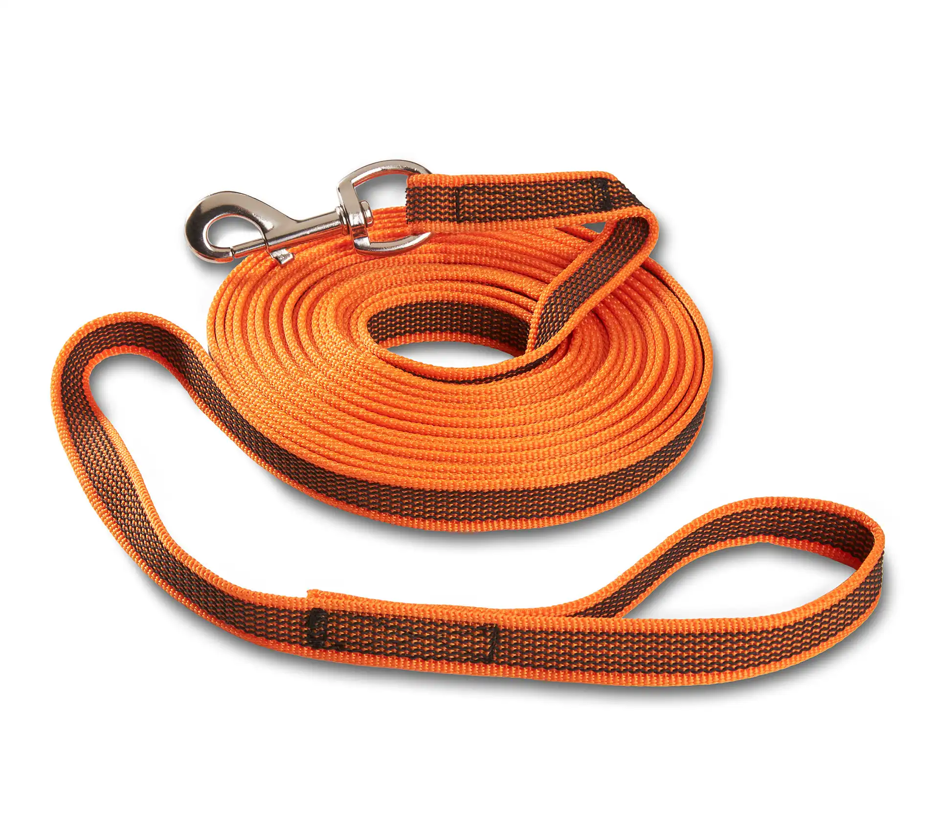 Wolters Avanti Schleppleine mit Handschlaufe | | Gummierte Schleppleine 20 mm breit | verschiedene Farben und Längen