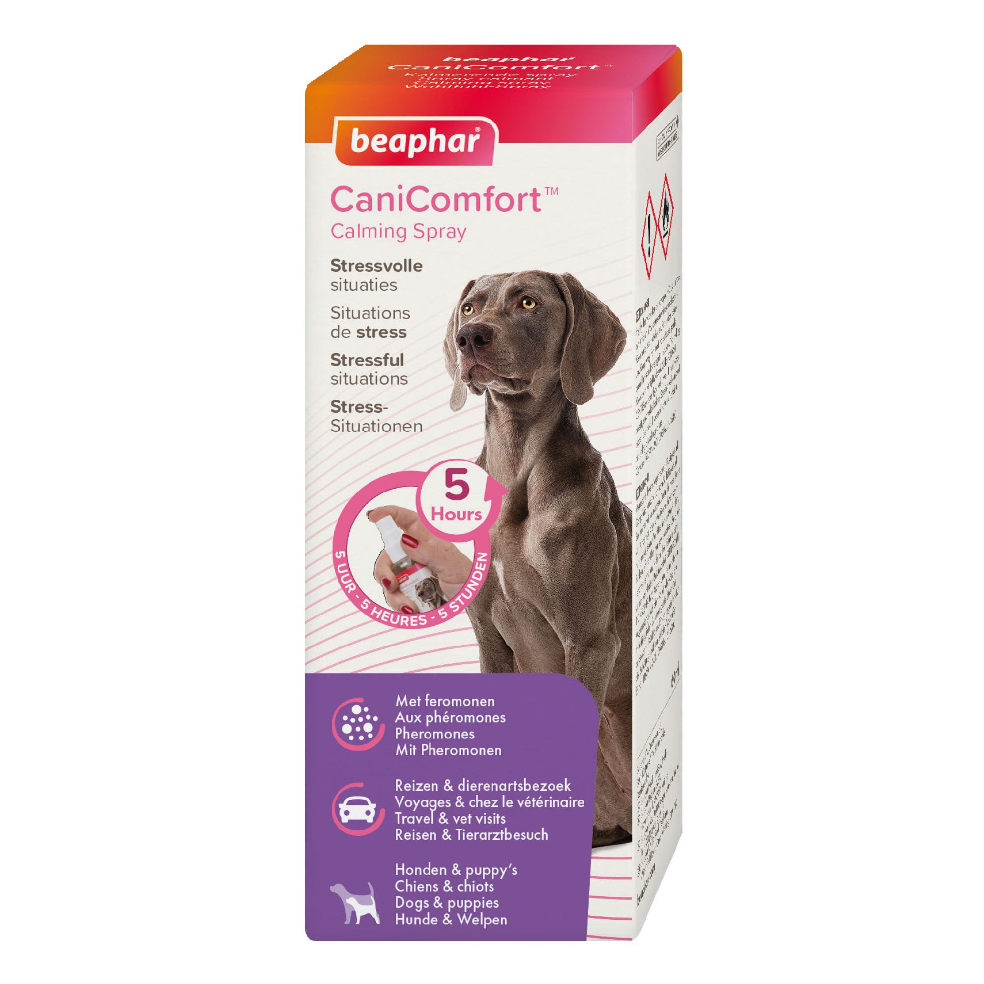 Beaphar CaniComfort® Wohlfühl-Spray | Wohlbefinden für den Hund | 60 ml