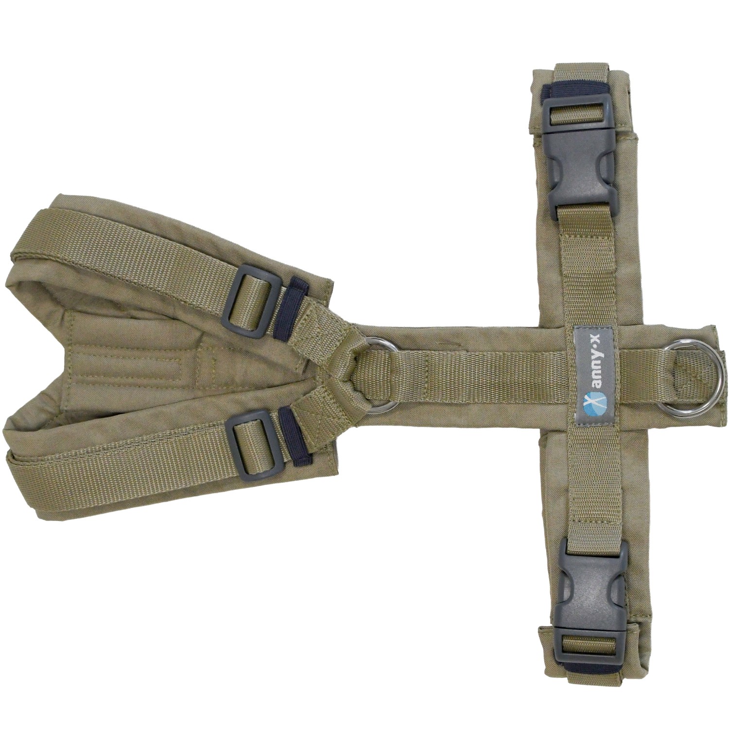 Anny-X Brustgeschirr Fun Moos | Hundegeschirr Gr. XXS (Brustumfang 36 - 42 cm)