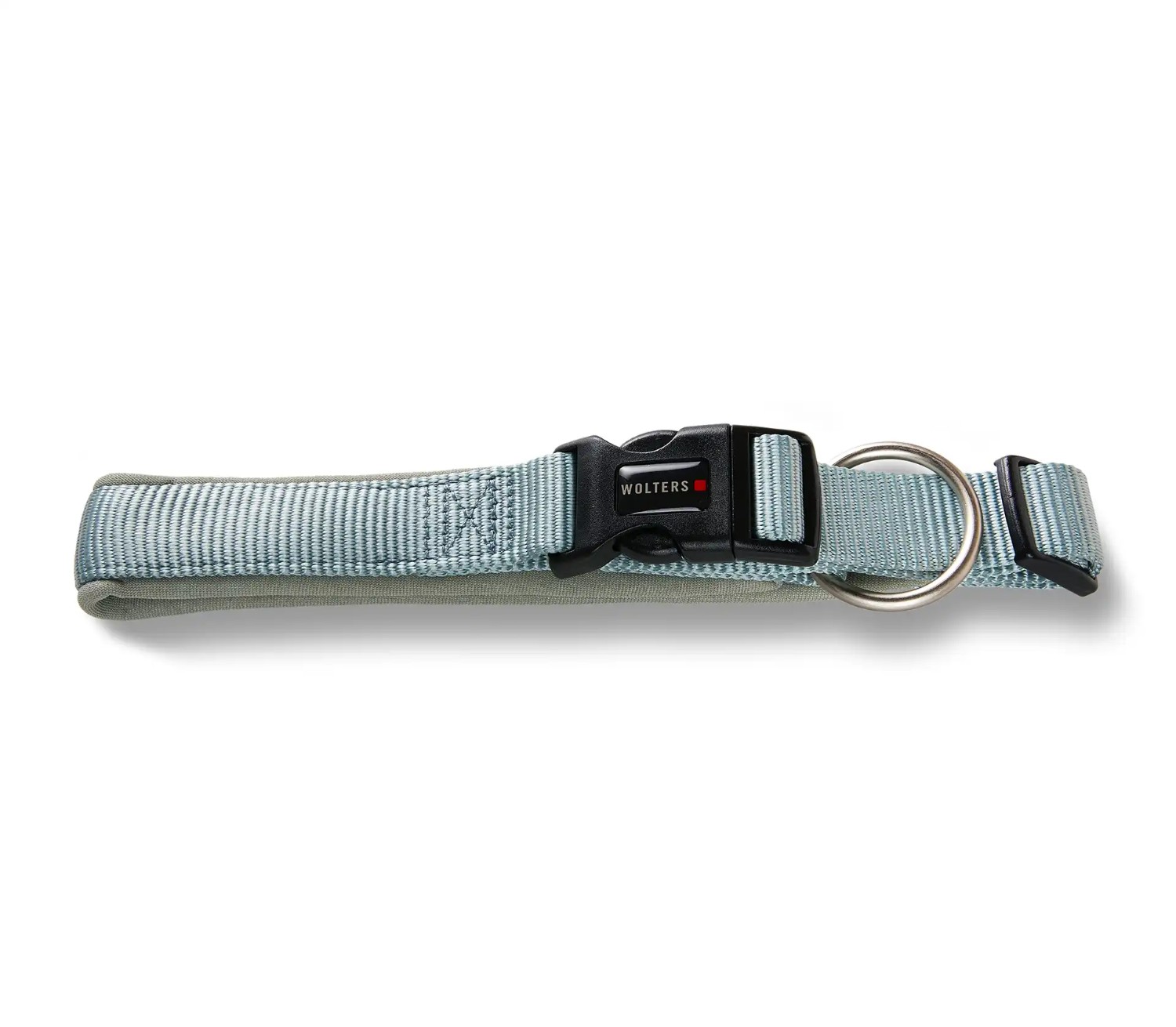 WOLTERS Professional Comfort Hundehalsband Salbeigrün | Neopren-Polsterung & Schnellverschluss | Gr. 0 (25-28 cm x 15 mm)