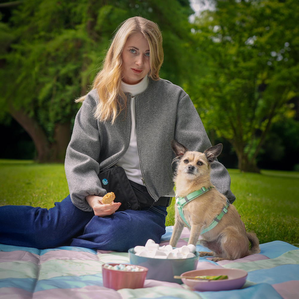 Anny-X Brustgeschirr Fun Lollipop | Hundegeschirr Größe XS (Brustumfang 43 - 52 cm)