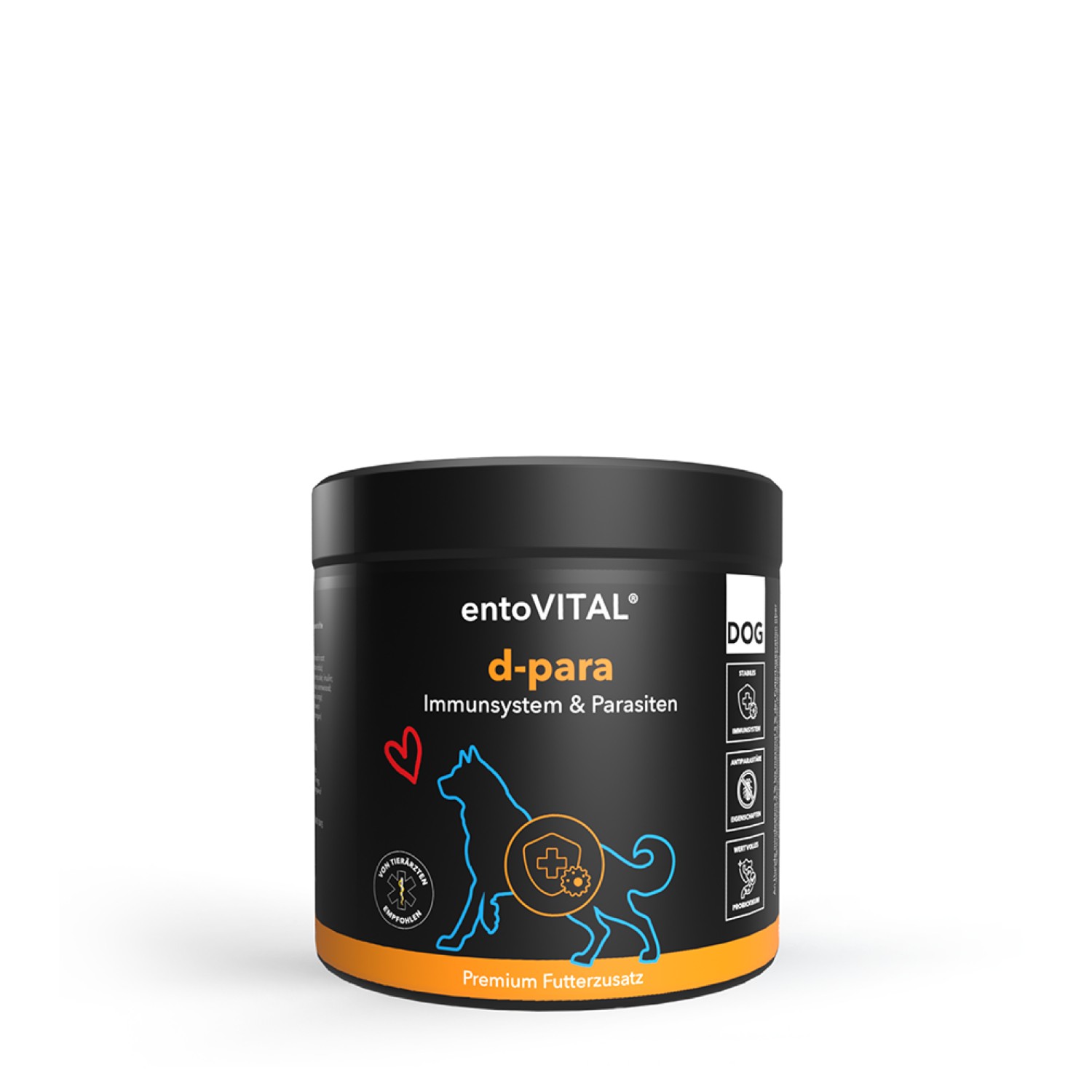 entoVITAL® DOG d-para | zur Stärkung des Immunsystems und zur unterstützenden Abwehr von Parasiten bei Hunden
