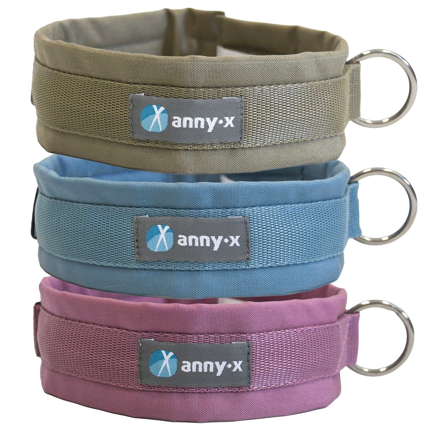 Anny·X Steckhalsband Fun Edition Wanderzeit | Gepolstertes Hundehalsband | neue Farben