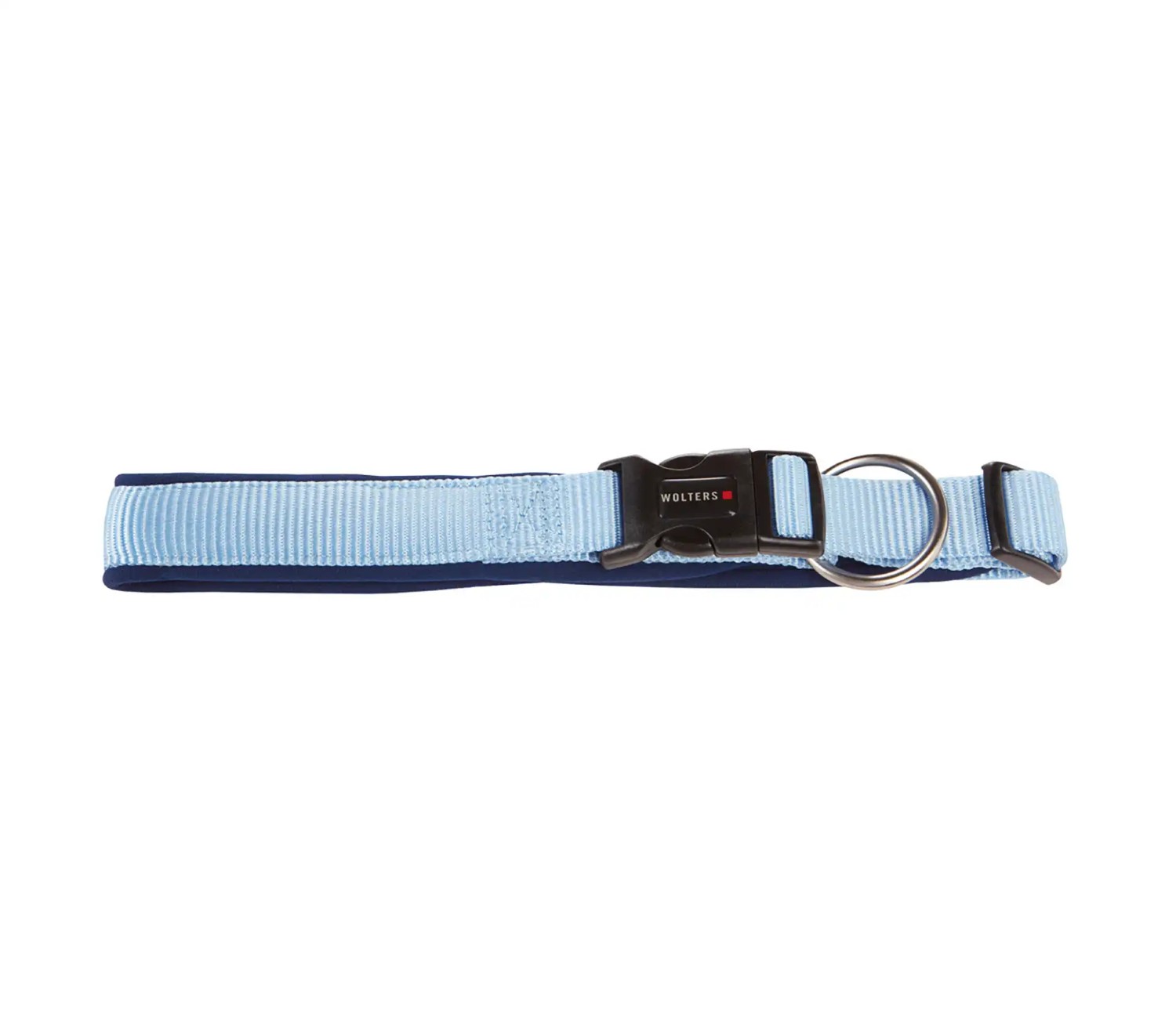 WOLTERS Professional Comfort Hundehalsband Jeans | Neopren-Polsterung & Schnellverschluss | Gr. -1 (20-24 cm x 15 mm)