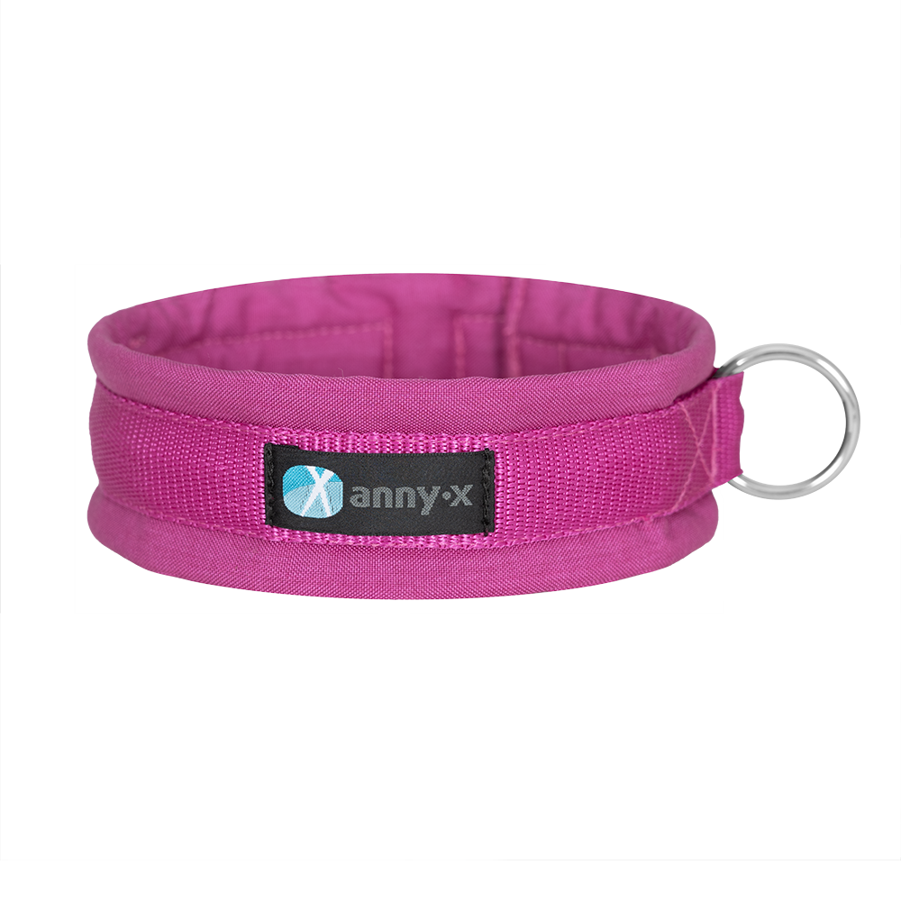 Anny·X Steckhalsband Fun Sonnenhut | Gepolstertes Hundehalsband | Größe 2 (27-33 cm)