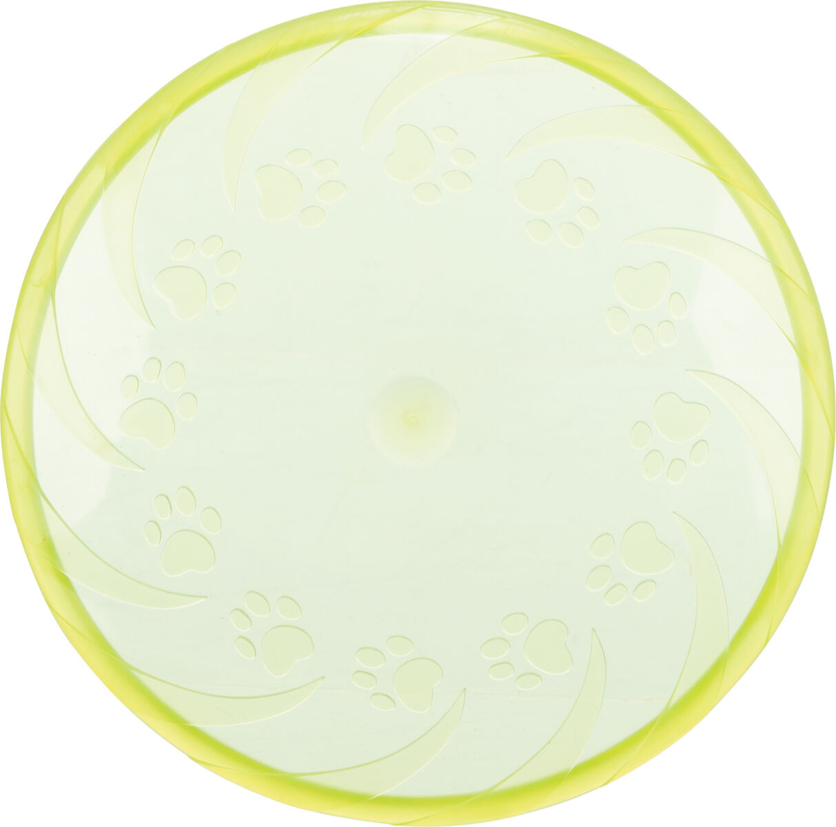 Trixie Dog Disc aus TPR Frisbee für Hunde | Schwimmspaß für aktive Hunde | Lime Ø 18 cm